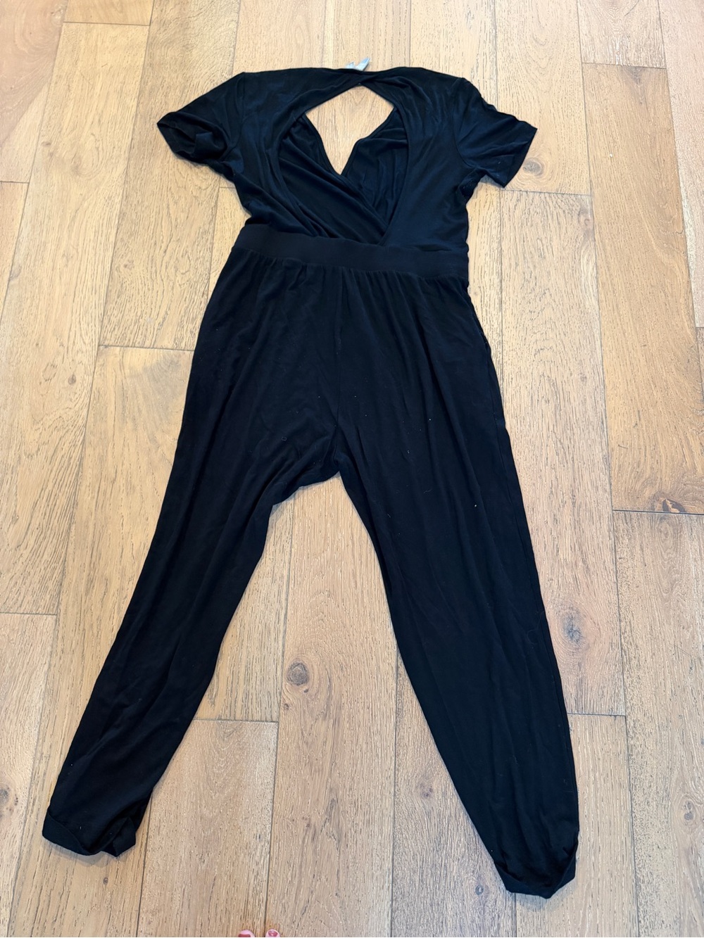 ASOS Black Open-Back Jumpsuit - Picture 5 of 8